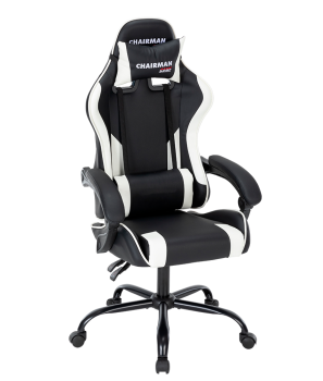  CHAIRMAN GAME CH41  экокожа черный-белый