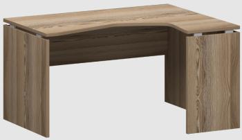 НТ-040 Сто эргономичный правый(1400*1100*750),  Дуб Сафари