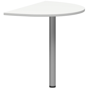 А-027 Приставка без опоры(850х600х22),  Белый