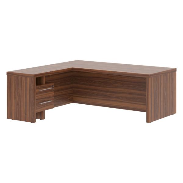 ZCT 2019H.A(L) Стол руководителя с тумбой приставной ZCT 2019H.A(L) 2000х1900х750 ZENN