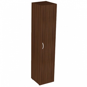 L/R ФР-6.1+8.2.1 Шкаф книжный высокий без топа(400X450X1938) дуб молочный