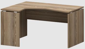 НТ-040 Сто эргономичный левый(1400*1100*750), Дуб Сафари