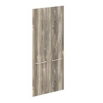 Двери MHD 42-2 (844х1900х18) Дуб Базель -белый