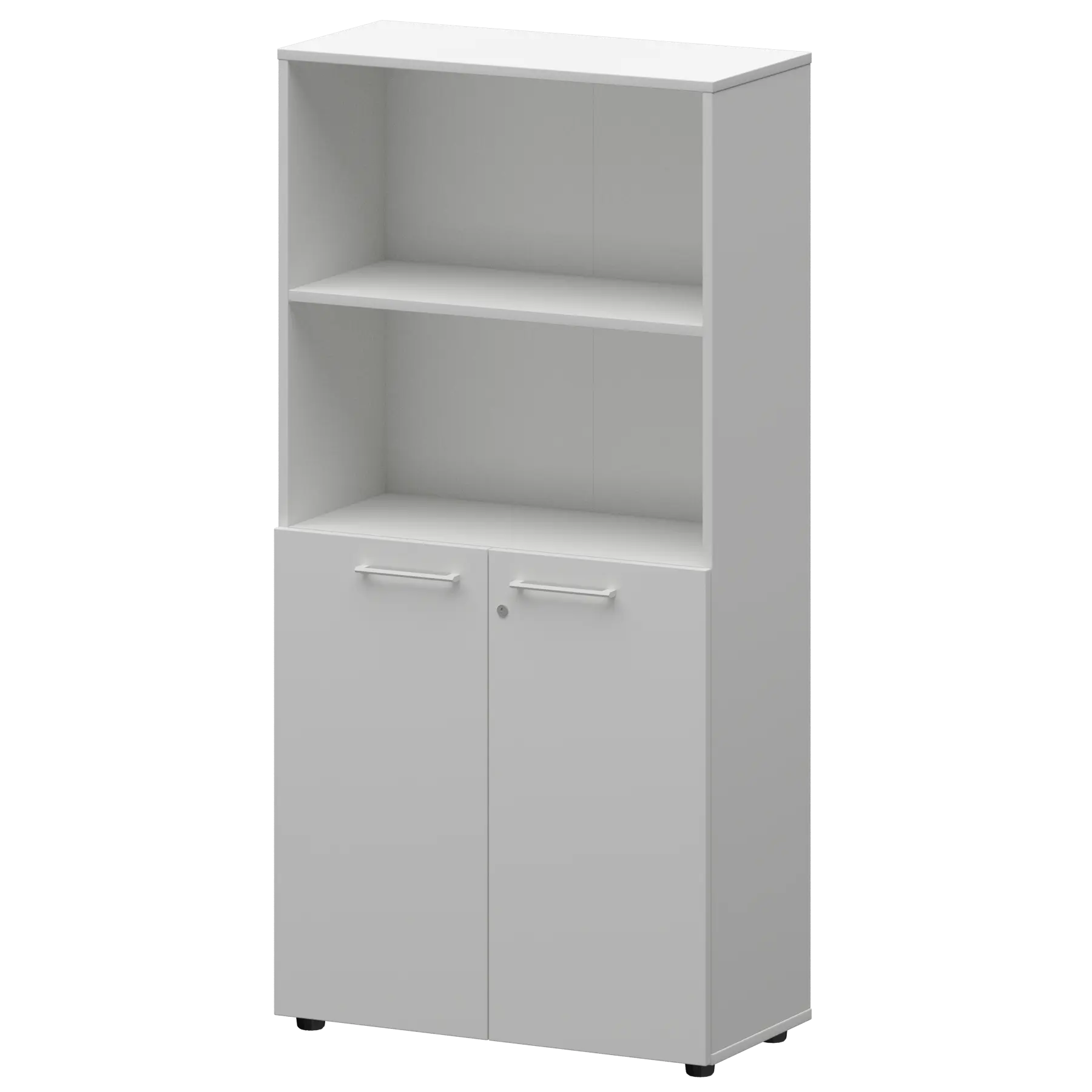 Шкаф высокий полузакрытый СМШ48.28F(Б) Белый 792x380x1595 Кортез