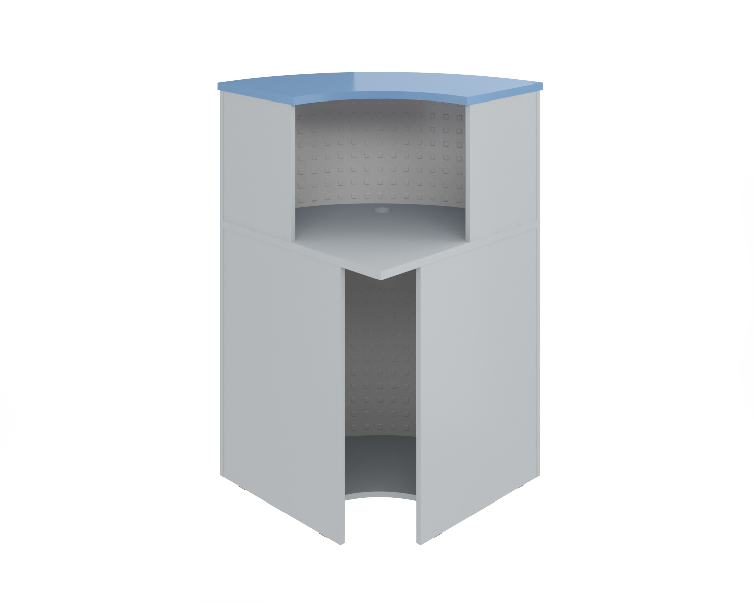 Э-27.4 Ресепшн угловой  700х670х1160 мм