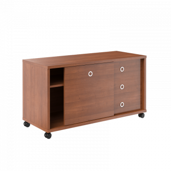 ТУМБА МОБИЛЬНАЯ В 202,1 С ДВЕРЬЮ КУПЕ (1202X500X660)