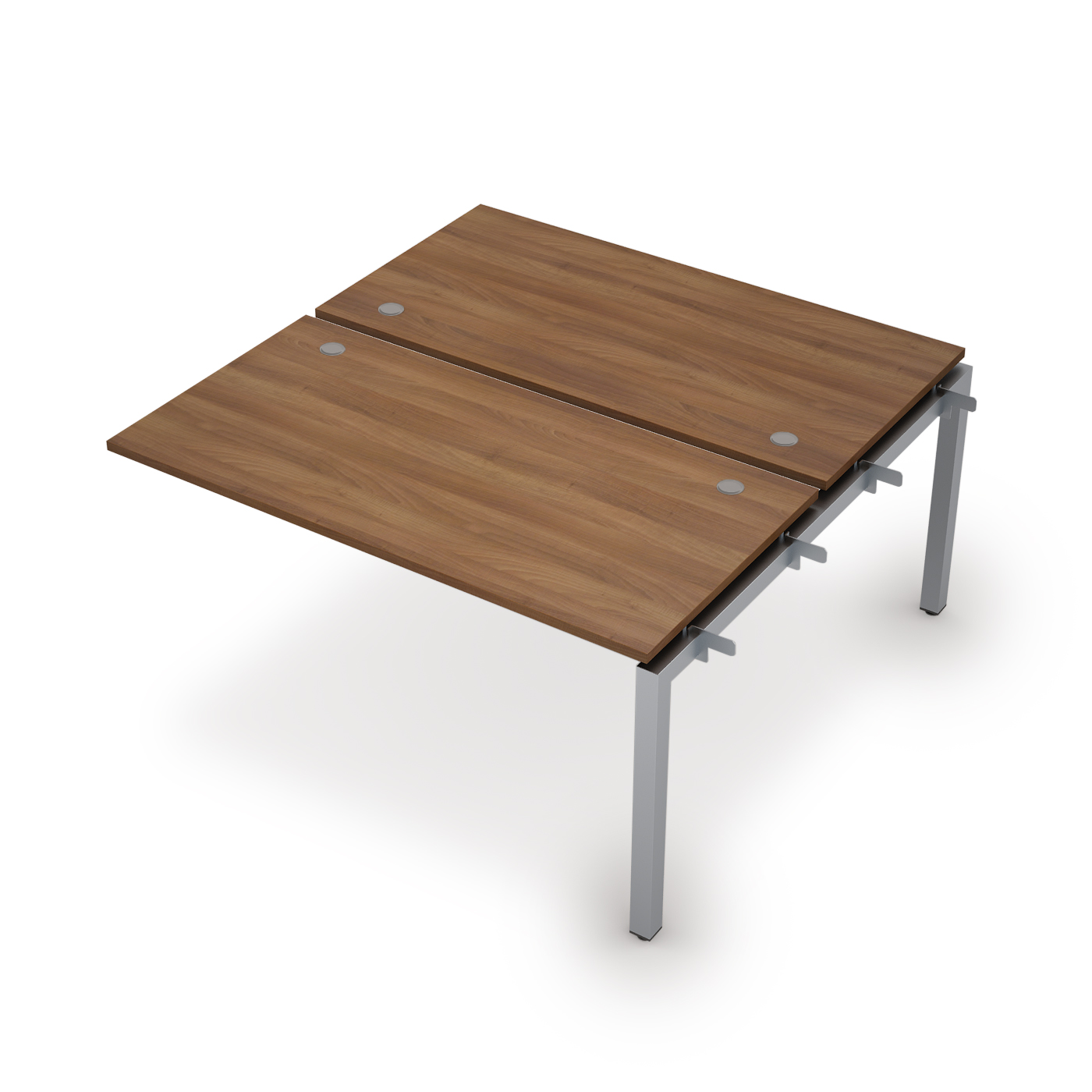 6МБС.5279 Бенч-система на 2 рабочих места, средний модуль (1400*1435*750)