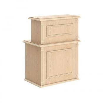 RMS 090	Стойка ресепшн (900х600х1200) бук тиара