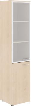 ШКАФ КОЛОНКА КОМБИНИРОВАННАЯ С ТОПОМ WHC 42,7 (L/R) (425*410*1949) Бук Тиара