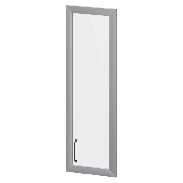 К-979.СП.ПР.Ф Дверь стеклянная в алюминиевой раме правая 356x20x1165 mm