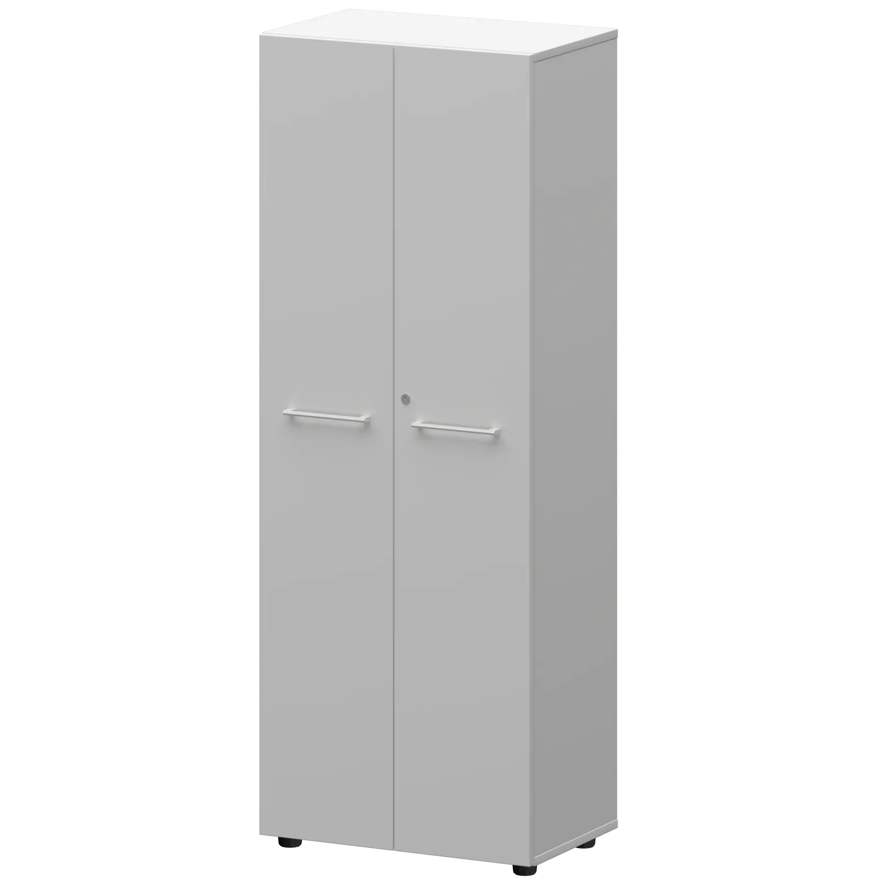 Шкаф для одежды KZS-46(Б) Белый 598x380x1595 Кортез