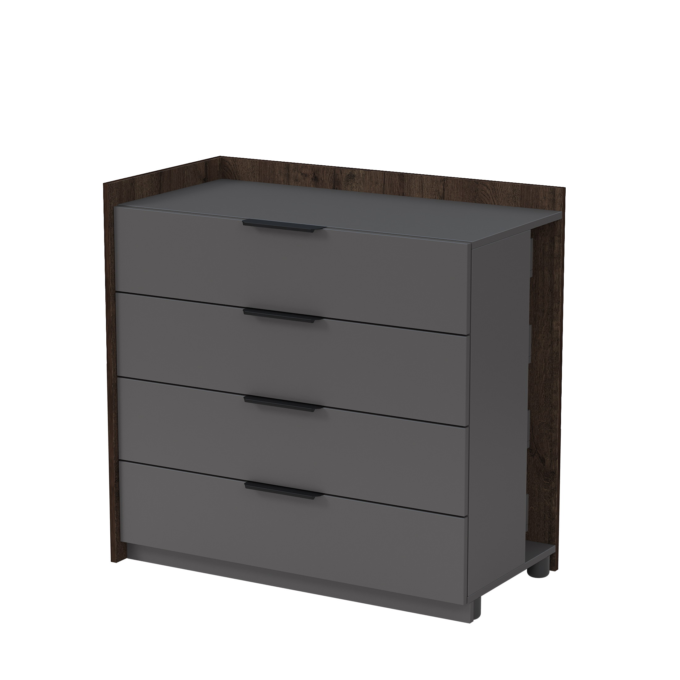 15ТЯ-ШД-Н.809 Модуль тумбы с ящиками, НАЧАЛЬНЫЙ (884*460*860)