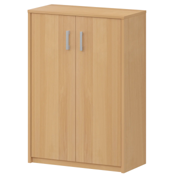 А-304 Стеллаж+  А-604 Двери ДСП  (770Х370Х1200) ольха