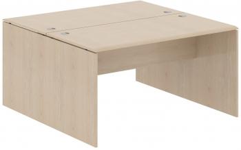 РАБОЧАЯ СТАНЦИЯ ИЗ 2-Х СТОЛОВ W2ST 147 (1400*1406*750) Бук Тиара