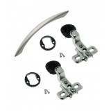 XGD 42-F Комплект фурнитуры для стеклянной двери