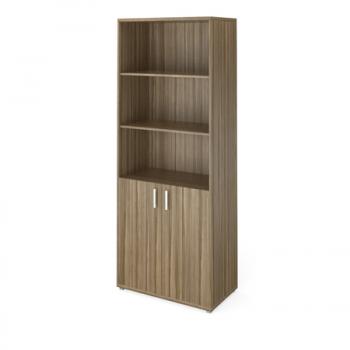 НТ-580 Стеллаж (800Х445Х2050) с НТ-600.2 дверьми ЛДСП дуб сафари