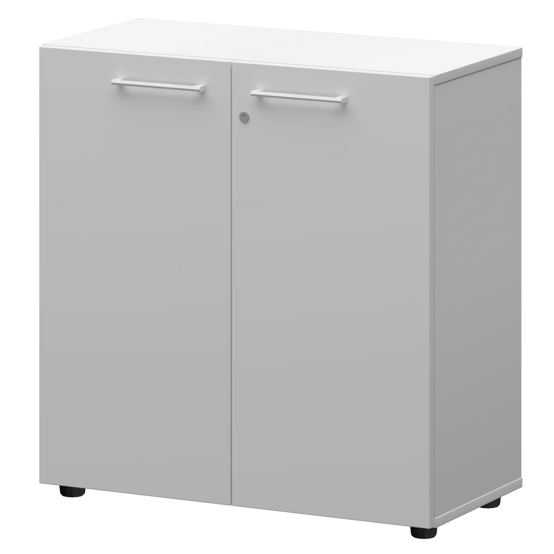 Шкаф низкий закрытый СМШ28F(Б) Белый 792x380x811 Кортез