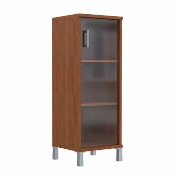 ШКАФ УЗКИЙ СО СТЕКЛЯННОЙ ДВЕРЬЮ В 421,8 R(475X450X1310)