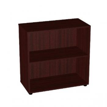 Стеллаж широкий низкий МЛ-2.2 (812x394x860) венге