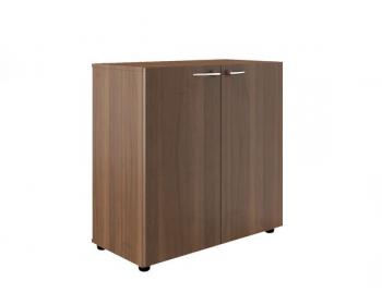 Шкаф широкий низкий закрытый МЛ-2.2+8.0 (812x412x860) орех донской