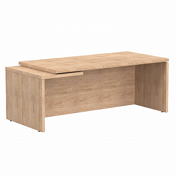 TСT 209 L/R Стол руководителя (2000Х900Х750) Дуб Бофорд Z