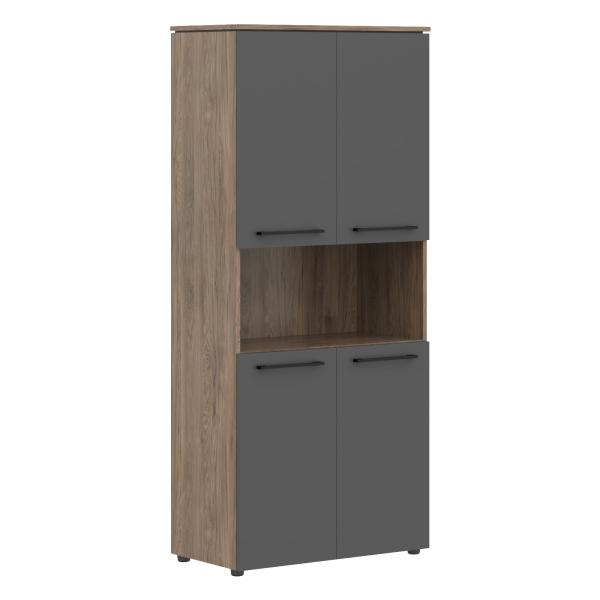 MHC 85.4 Шкаф с 2-мя комплектами глухих малых дверей MHC 85.4  854х423х1956 MORRIS TRE