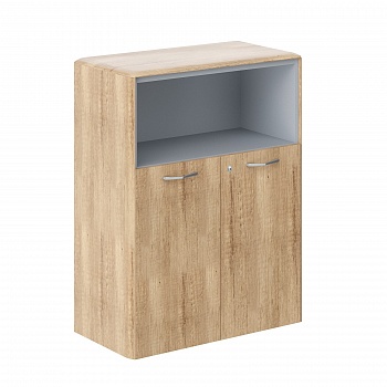 ШКАФ С ГЛУХИМИ МАЛЫМИ ДВЕРЬМИ С ЗАМКОМ DMC 85.3(Z) (850*430*1165)