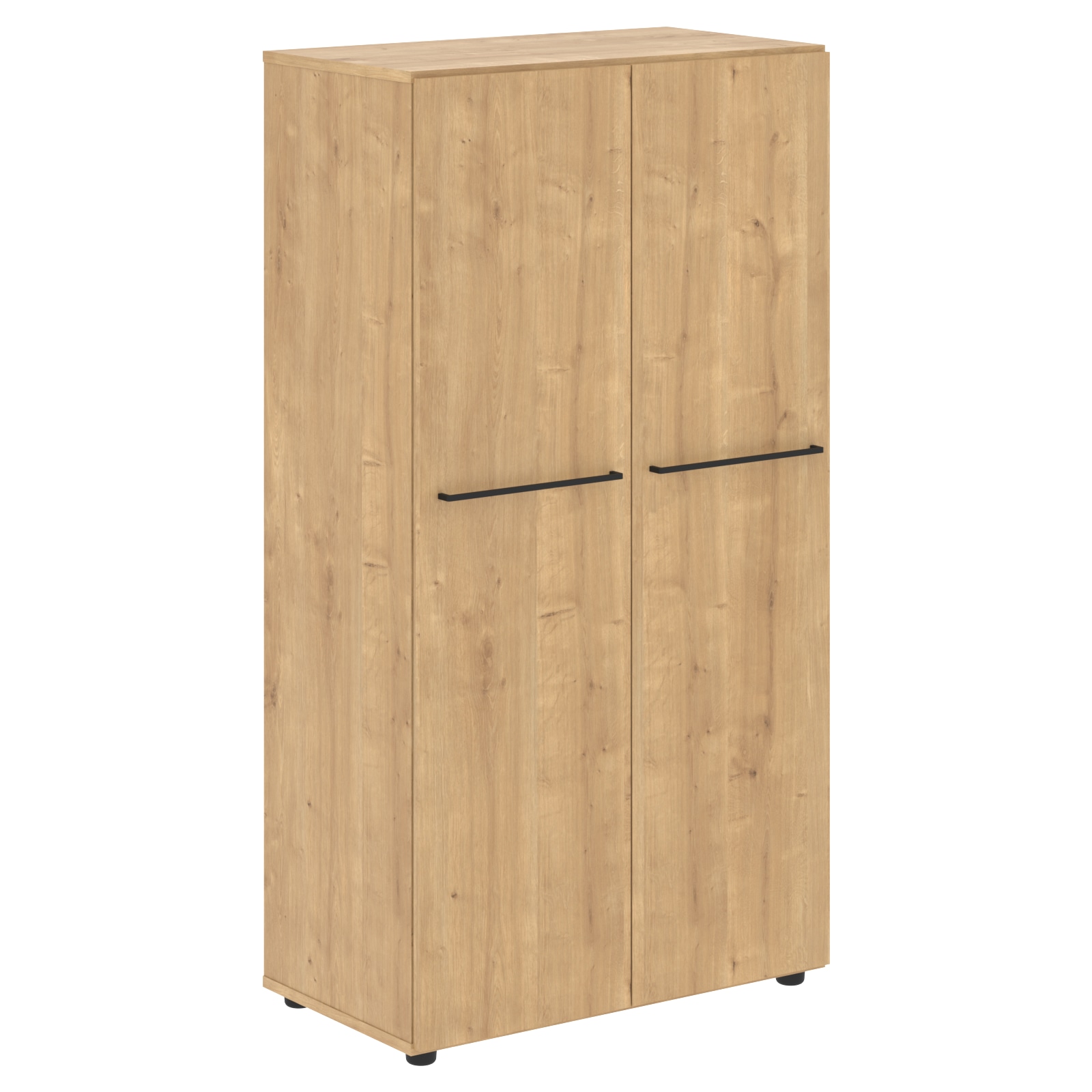 LMC 80.1 Шкаф с глухими средними дверьми LMC 80.1 Дуб Бофорд 800х430х1517 LOFTIS