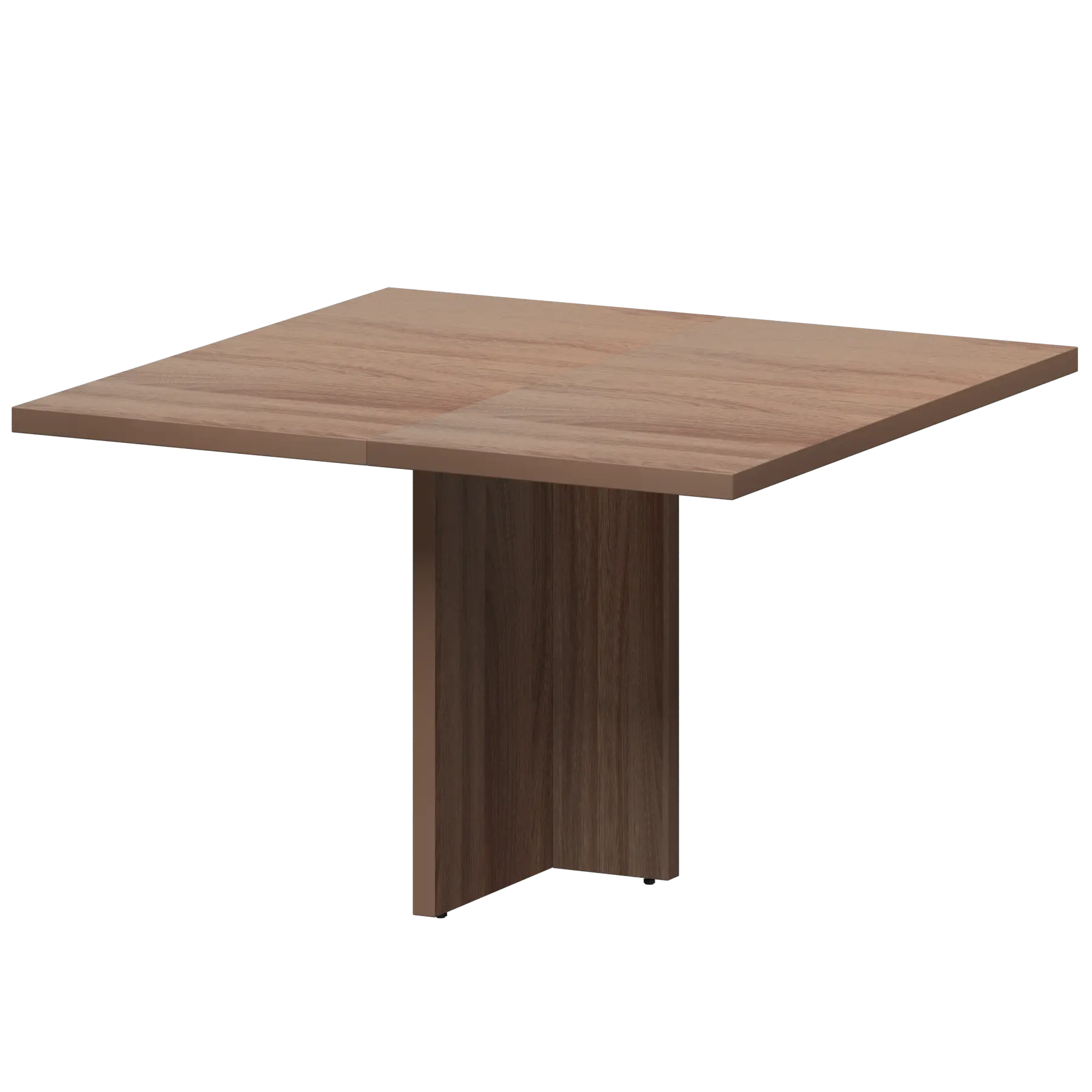 База стола переговоров KZP-30 Темный шимо 1200x1200x750 Кортез