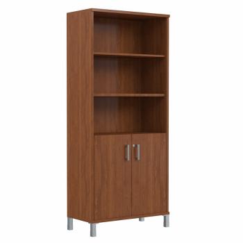 ШКАФ ШИРОКИЙ С ГЛУХИМИ ДВЕРЬМИ И ЗАМКОМ В 430,3 (900X450X2054)