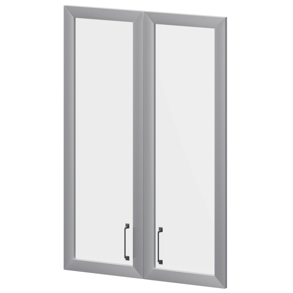 К-981.СР.Ф Двери стеклянные в алюминиевой раме 712x20x1165 mm