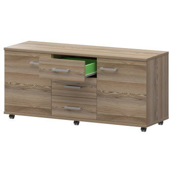 НТ-350 Греденция (1350Х445Х670) дуб сафари