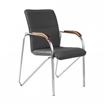 SAMBA V14 офисное кресло искусственная кожа черная  