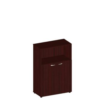 Шкаф широкий средний с нишей МЛ-2.3+8.0 (812x412x1250) орех донской