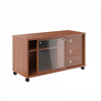 ТУМБА МОБИЛЬНАЯ В 202,2 С ДВЕРЬЮ КУПЕ (1202X500X660)