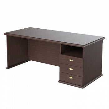 СТОЛ РУКОВОДИТЕЛЯ RDT 188 R (1800Х800Х750) Венге Магия