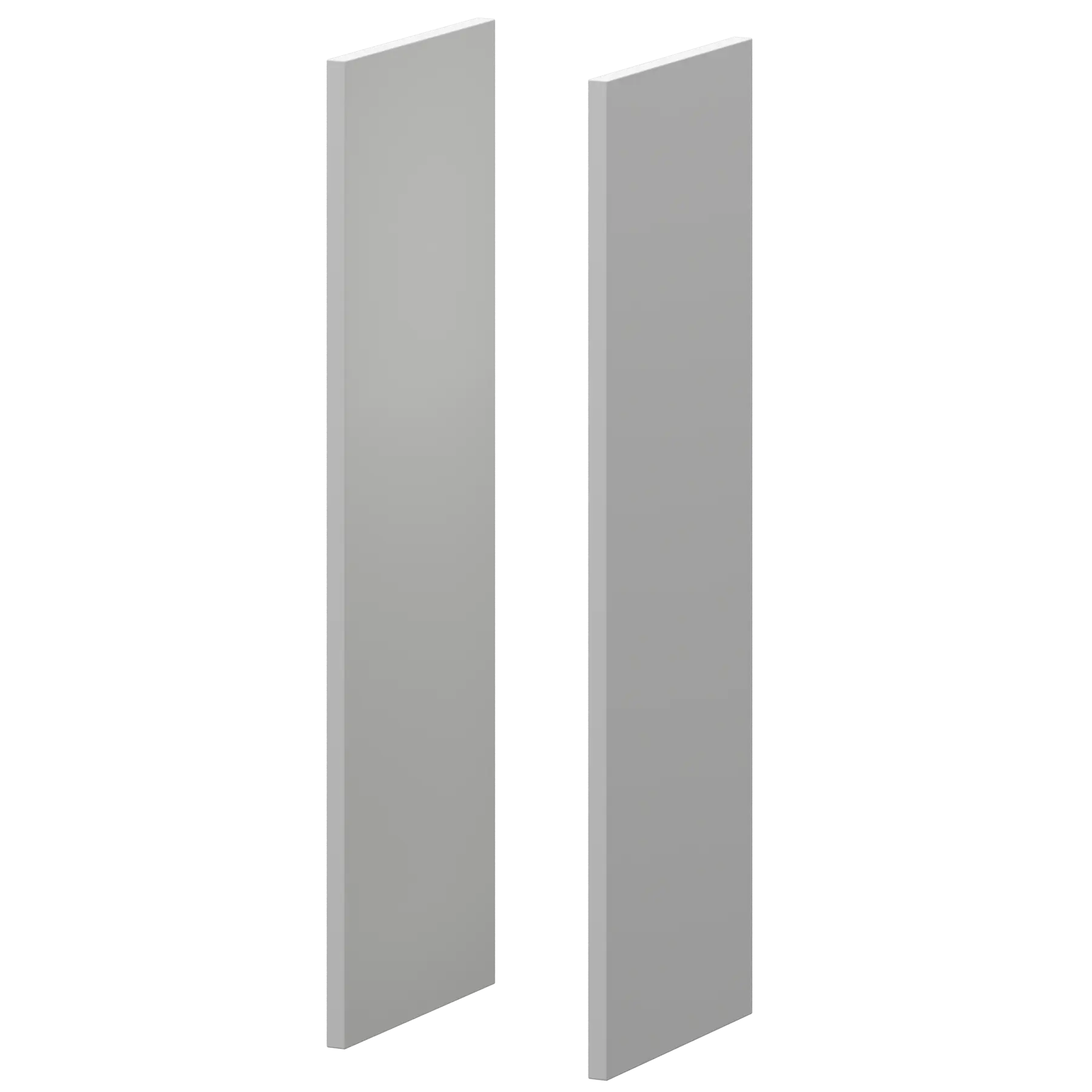 Боковины декоративные KZD-38B Белый 384x50x1162 Кортез