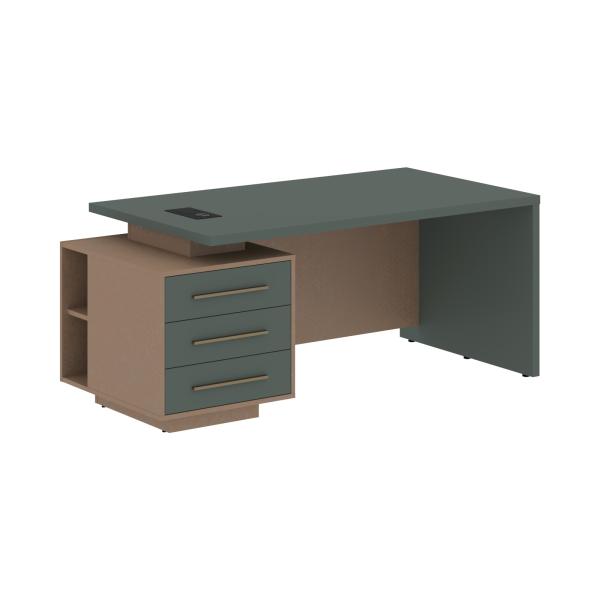 VCT 1890(L) Стол руководителя с тумбой VCT 1890(L) 1800х900х750