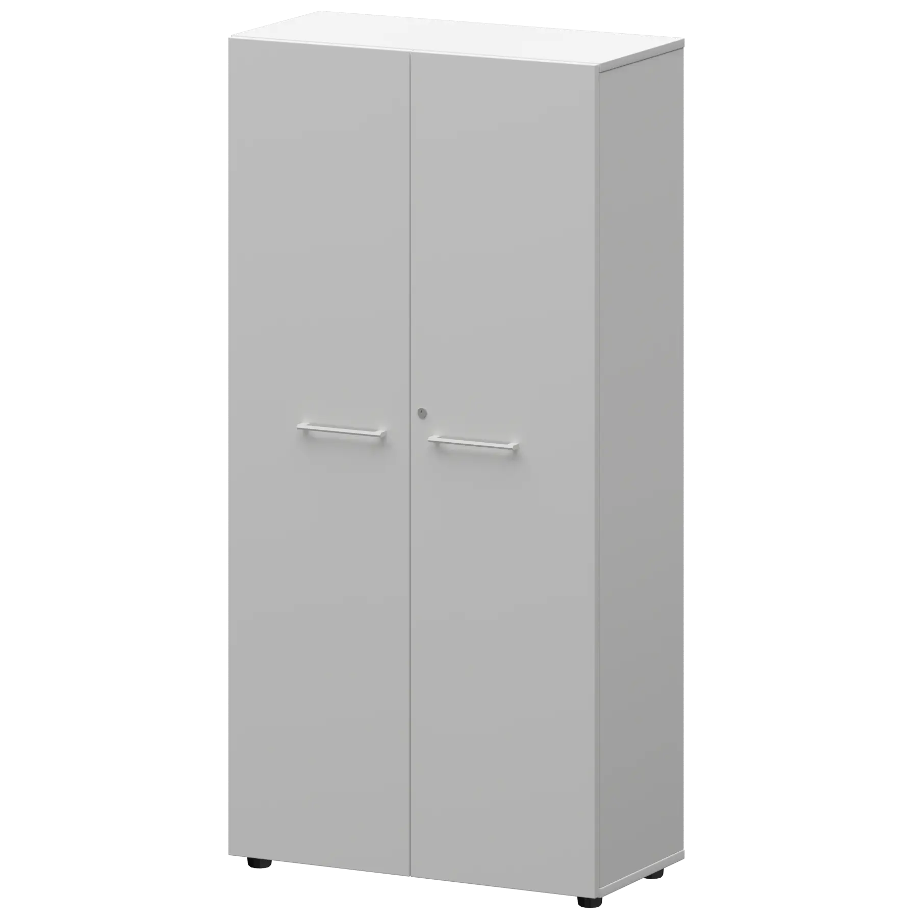 Шкаф высокий закрытый СМШ48F(Б) Белый 792x380x1595 Кортез