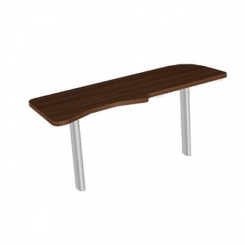 ФР-2.4Л стол приставной к столам ФР-1.0, ФР-1.1 И ФР-1.5 (1570X540X750) дуб молочный