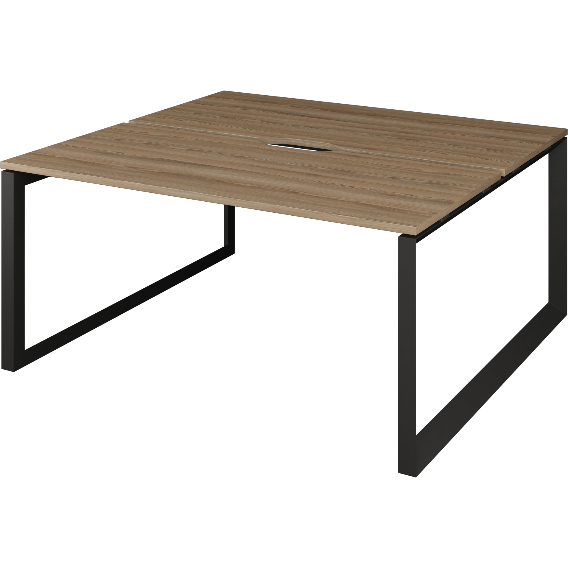 НТМП.О.Б2-140 Бенч двойной на 2 рабочих места на металлокаркасе(1400x1496x750)