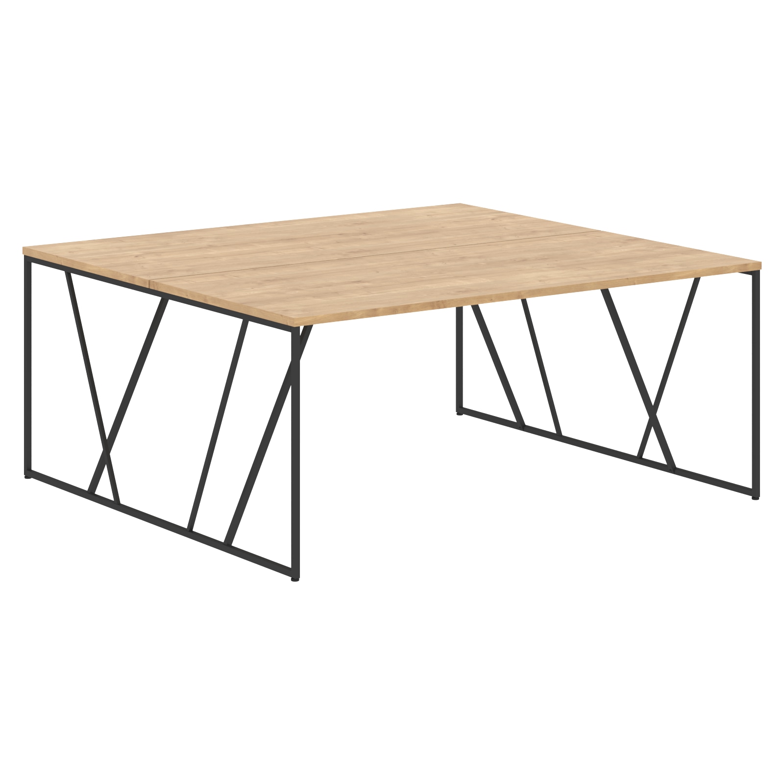 LWST 1716 Стол LWST 1716 Дуб Бофорд/Черный 1760х1606х750 LOFTIS