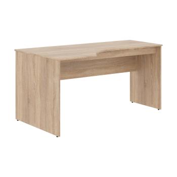 SET-160-1L  Стол эргономичный левый(1600Х900Х760)дуб сонома светлый