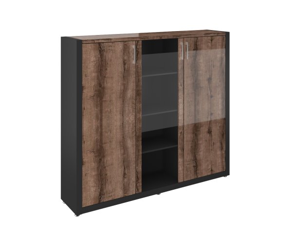 Вр-2.0 Шкаф комбинированный (полки и гардероб) 1816x400x1620