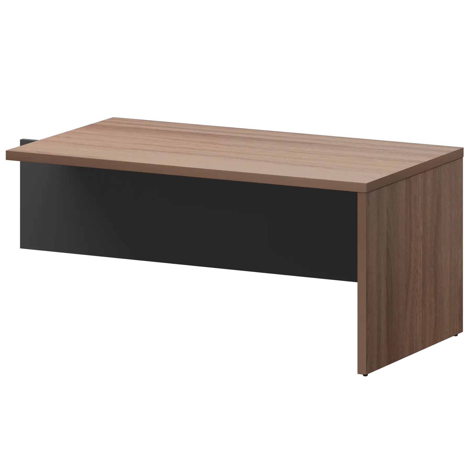 Бриф-приставка KZB-16 Темный шимо/Графит 1600x900x750 Кортез