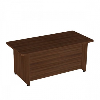 ФР-1.7  Стол руководителя( царга до пола)(1600X800X750) дуб молочный