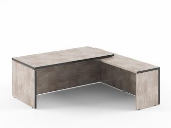 ТCT 2220 R Стол руководителя (2200Х2000Х750)дуб каньон