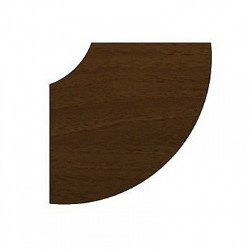 СТОЛЕШНИЦА МОДУЛЬНОГО СТОЛА ПОЛУКРУГЛАЯ С-ФР-1.4.2 (950X950)