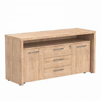 TTF-3D Тумба (1600Х550Х800) Дуб Бофорд  Z