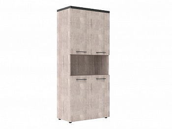 THC 85.4 Шкаф с двумя комплектами глухих малых дверей и топом(850Х430Х1930)